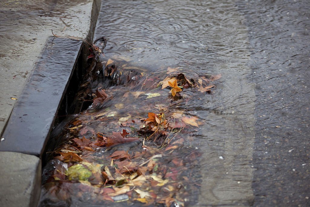 A Picture of blocked drains 